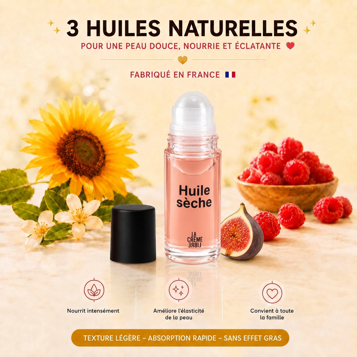 3-in-1 Dry Oil – Fig Blossom & Rose