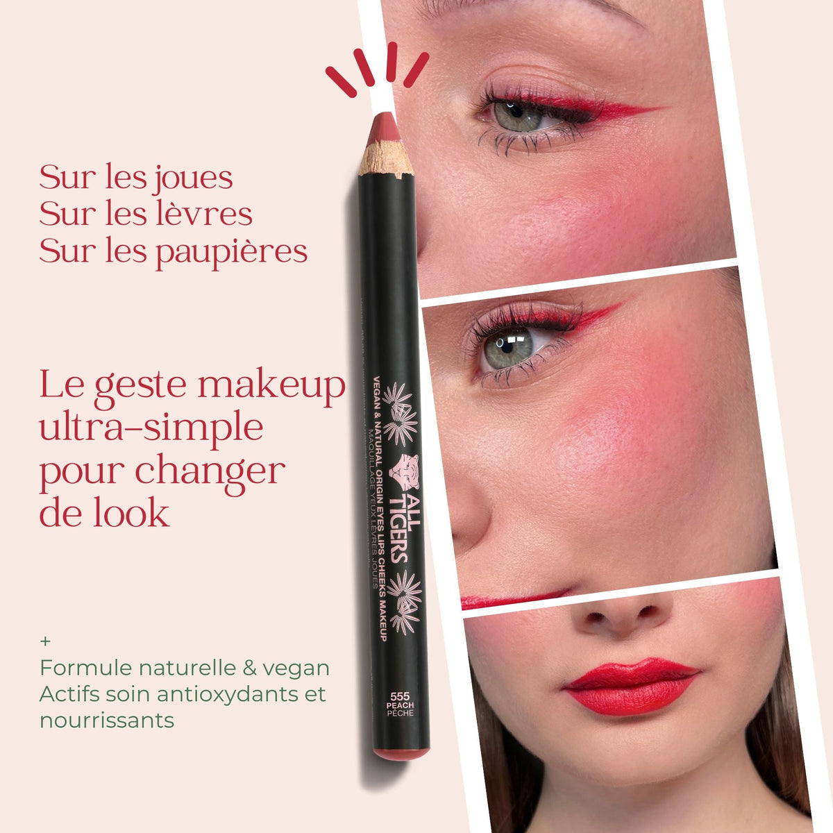 MULTI Eyes, Lips, Cheeks | Red 556