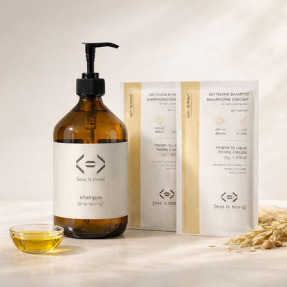 Prestige set - gentle shampoo 500 ml [argan + oat]