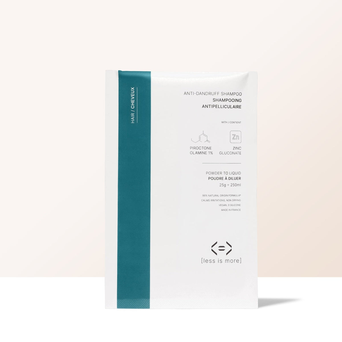 shampoing antipelliculaire [piroctone olamine 1% + gluconate de zinc]