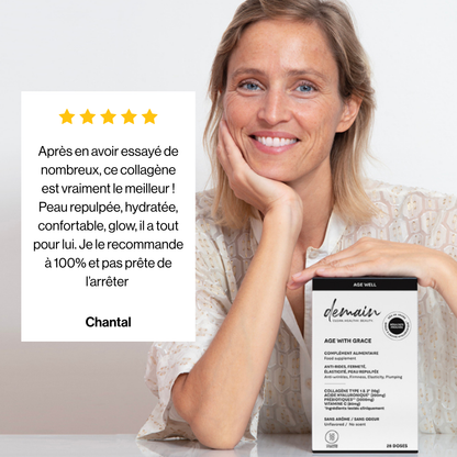 Complément alimentaire au collagène et acide hyaluronique
