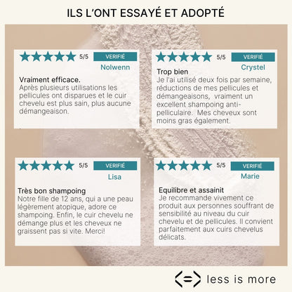 kit découverte shampoing antipelliculaire (1 bouteille + 1 recharge)
