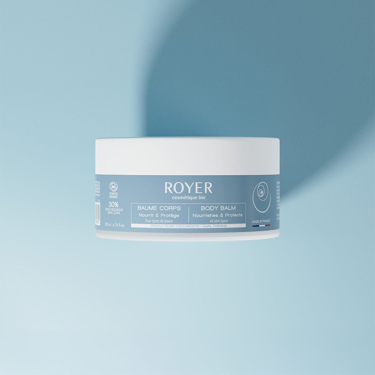 Organic nourishing body balm with snail slime