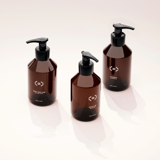 refillable hand wash gel bottle [250ml - empty]