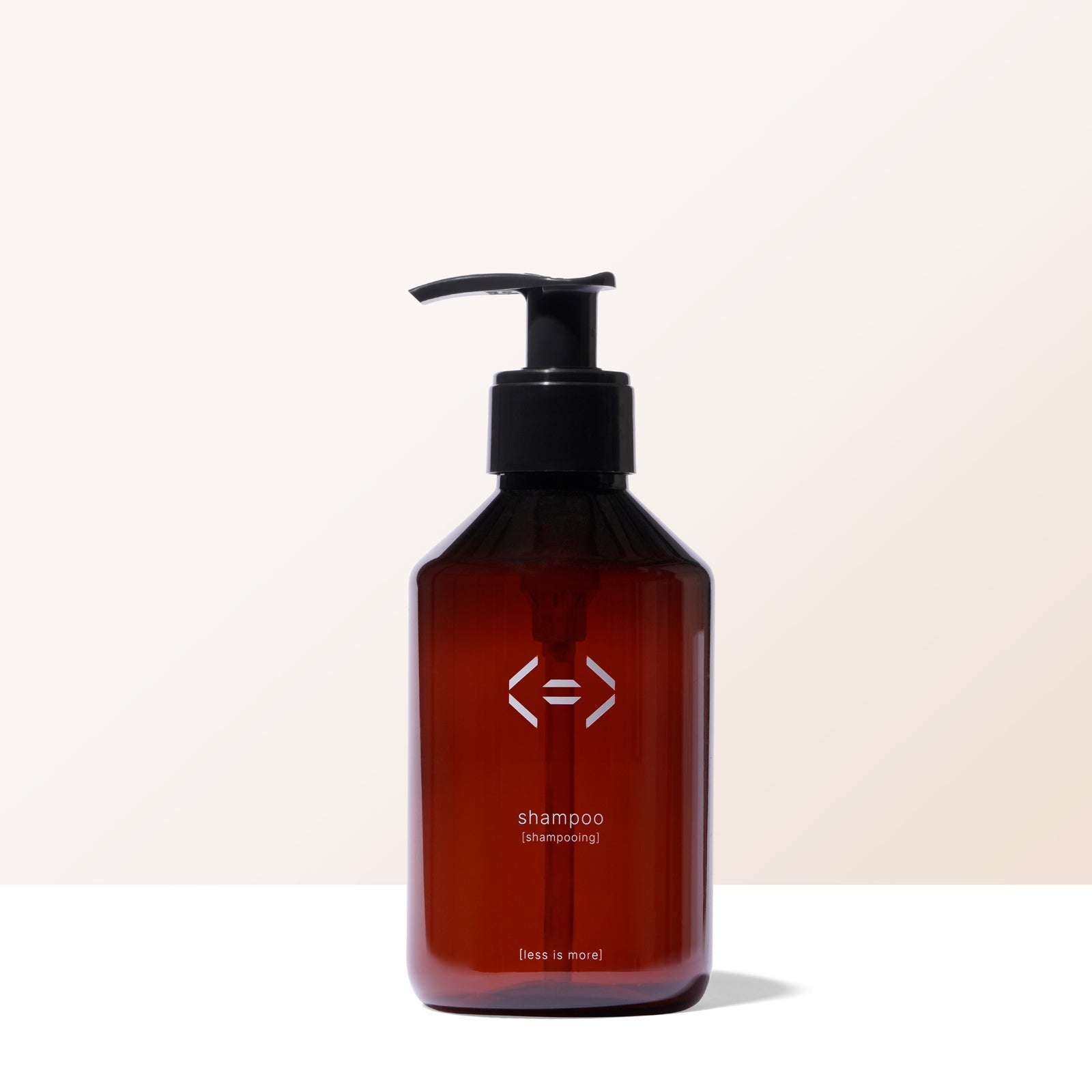refillable shampoo bottle [250ml - empty]