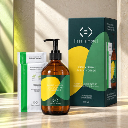 Chromessence Audace gel douche coffret prestige 500 ml [basilic + citron]