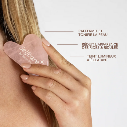 GUA SHA SELF-CARE - ROSE QUARTZ