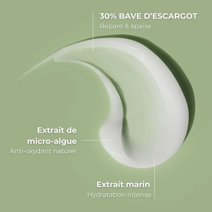 Crème visage universelle à la bave d'escargot