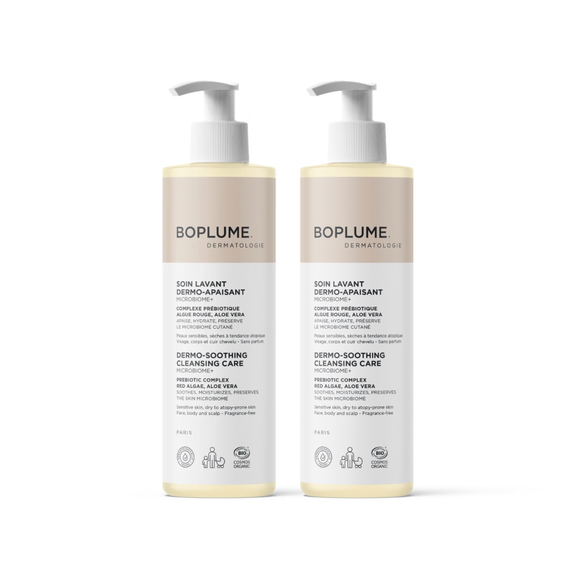 Duo Soin Lavant Dermo-Apaisant Microbiome+