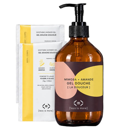 Chromessence Douceur gel douche coffret prestige 500 ml [mimosa + amande]