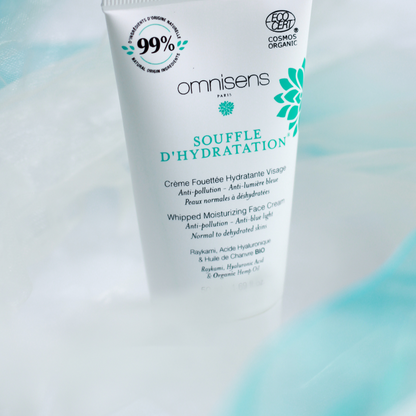 Crème Fouettée Hydratante Visage - SOUFFLE D'HYDRATATION® CERTIFIÉE BIO