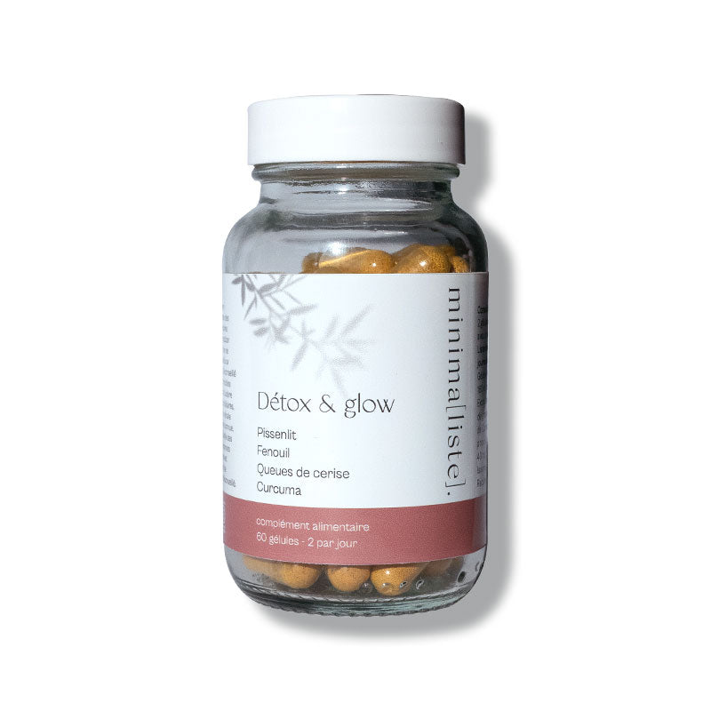 DETOX & GLOW FOOD SUPPLEMENT - 60 capsules