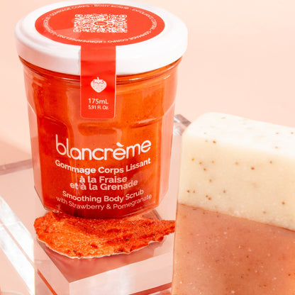 Smoothing Body Scrub - Strawberry & Pomegranate