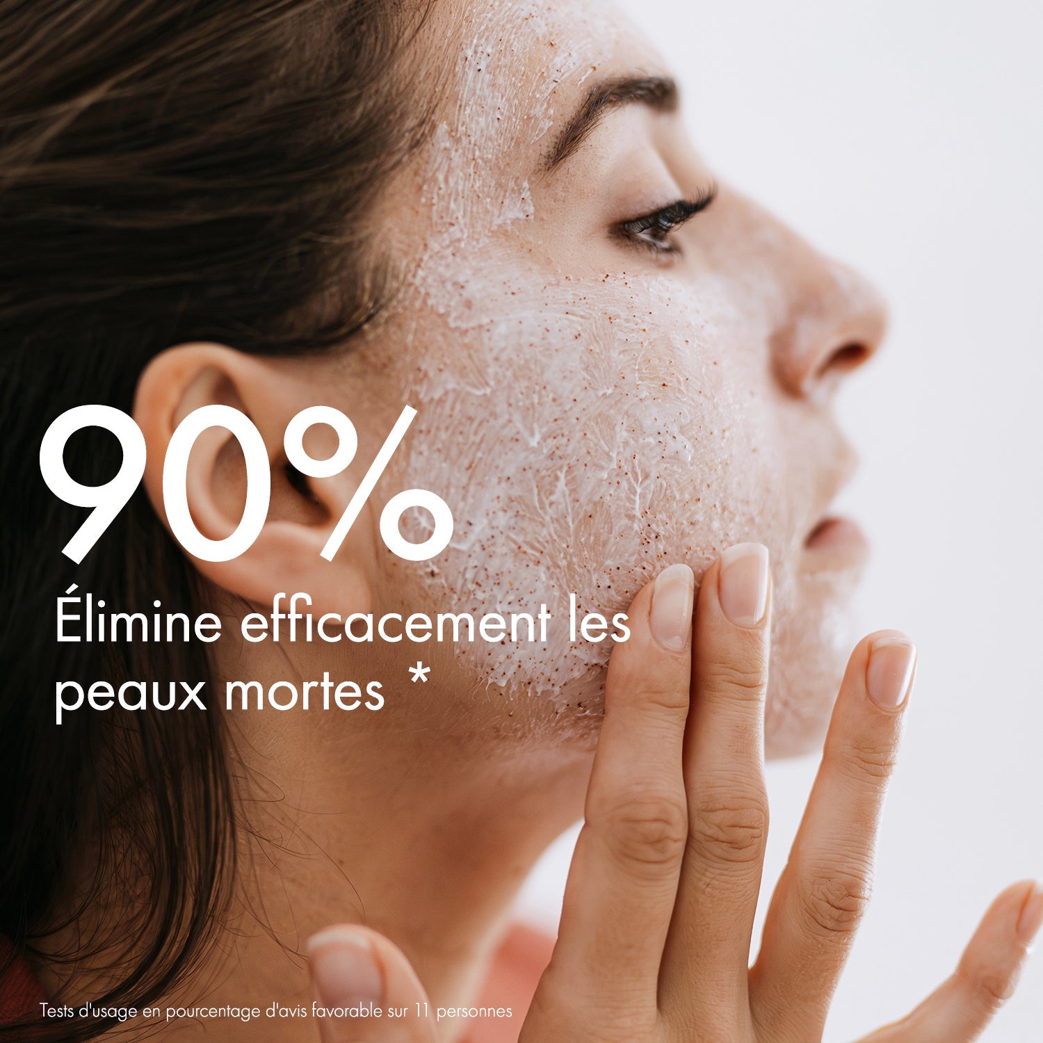 Organic snail slime facial exfoliant