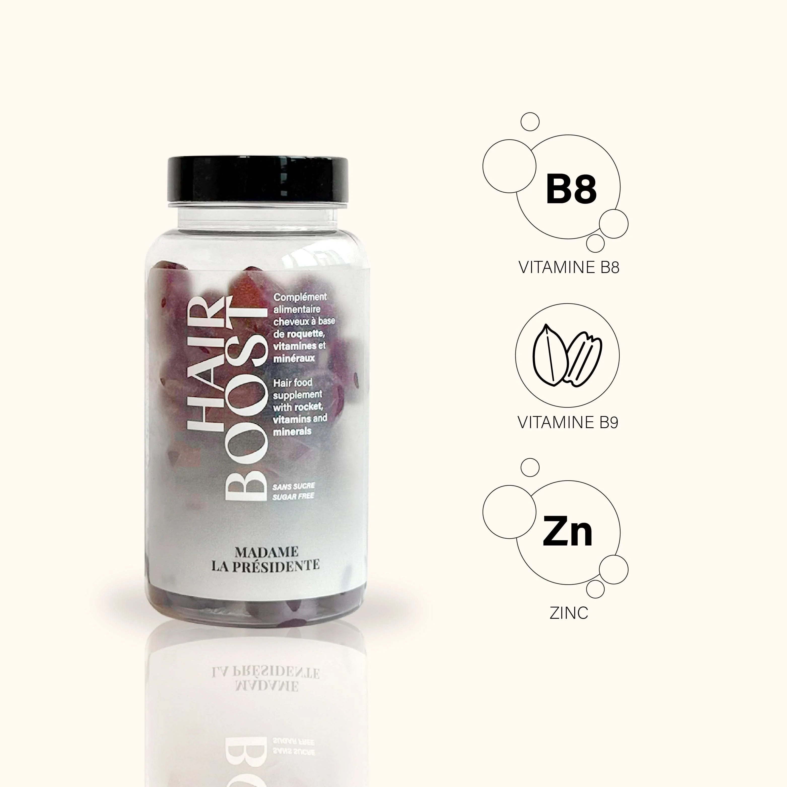 Gummies Cheveux - Hairboost - 6 mois