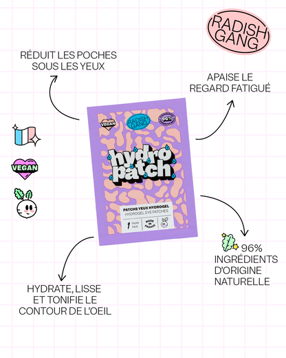 COFFRET HYDRO PATCH X6