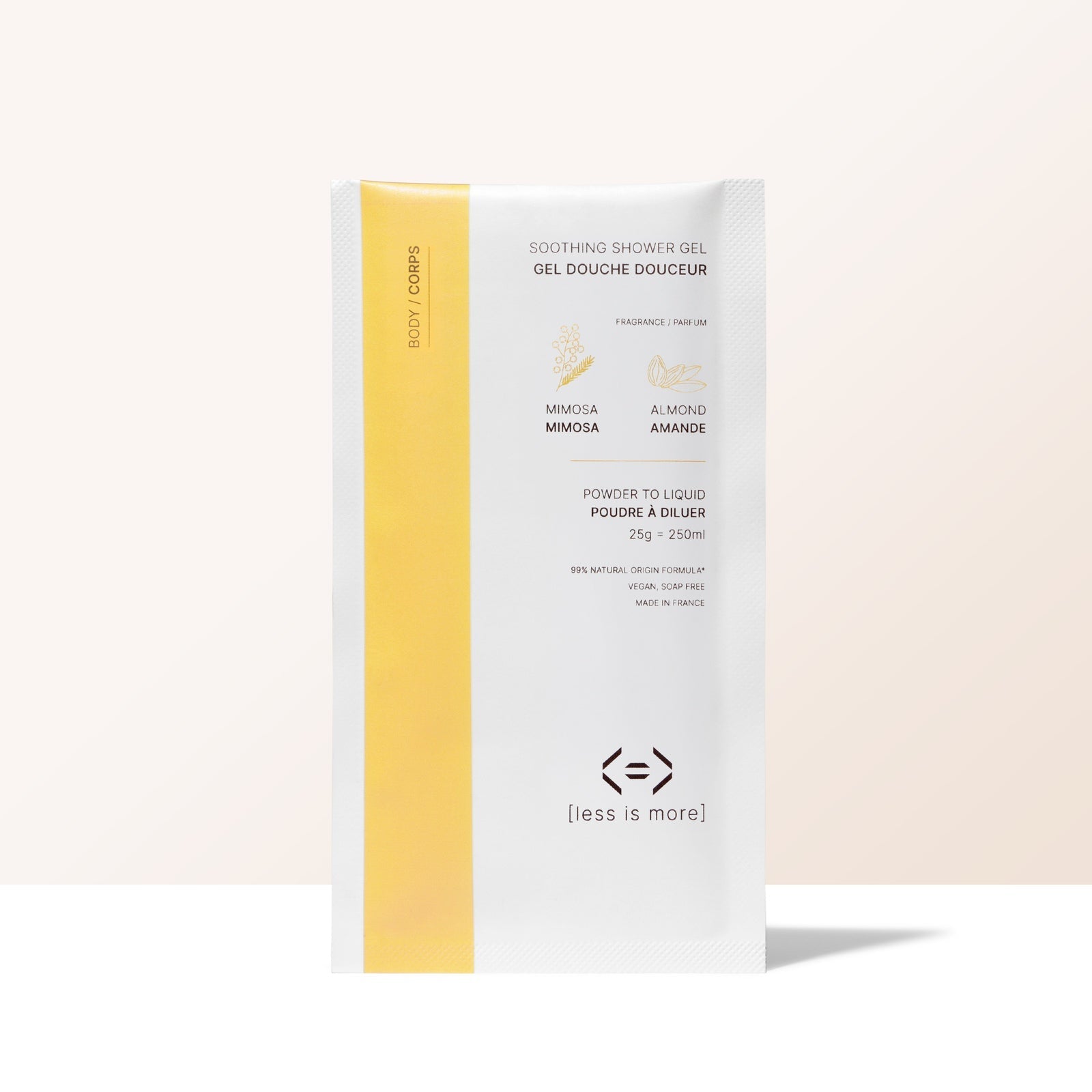 gel douche douceur [mimosa + amande]