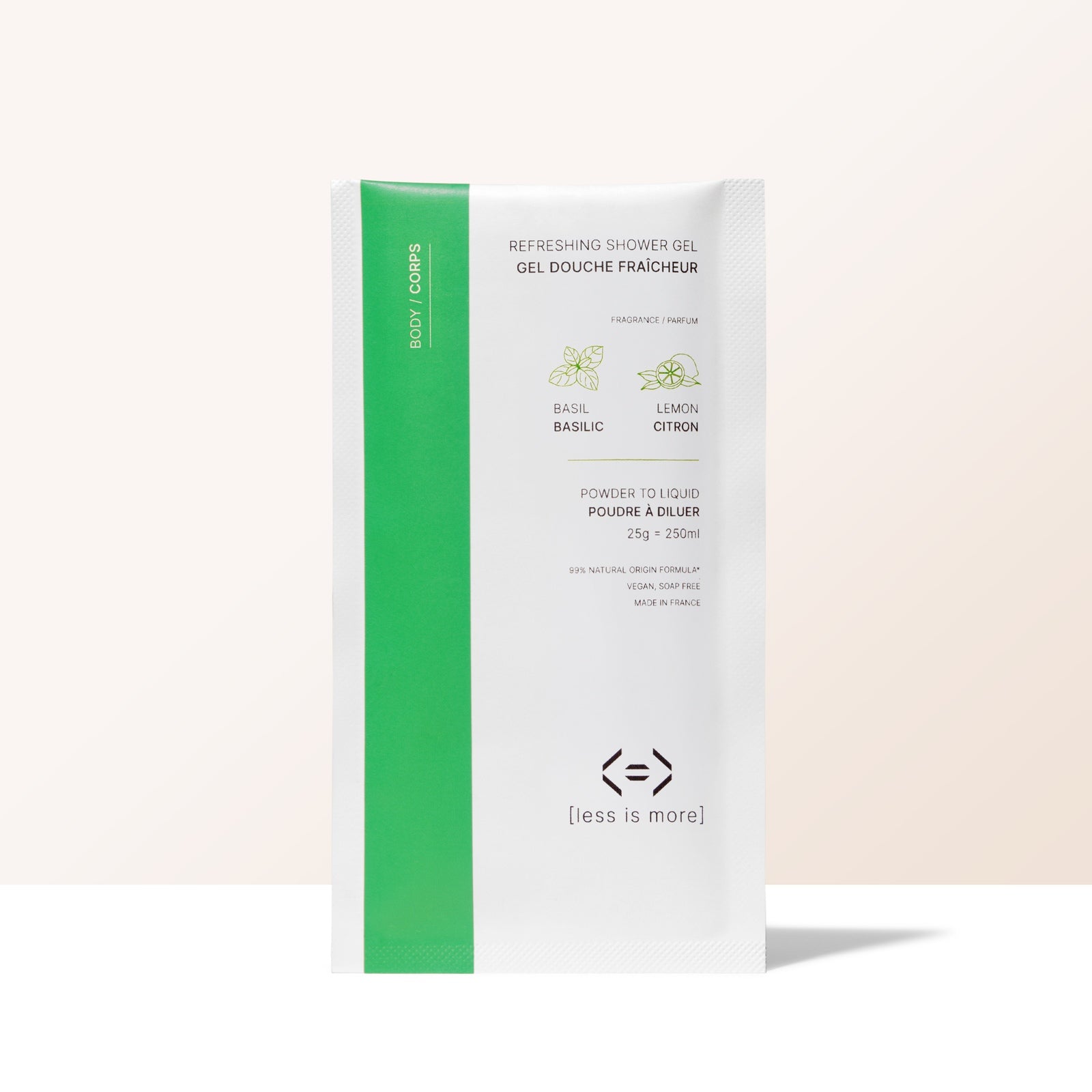 Fresh shower gel [basil + lemon]
