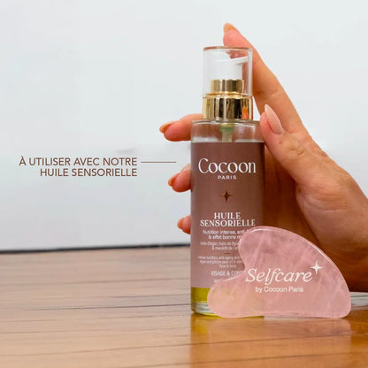 GUA SHA SELF-CARE - ROSE QUARTZ