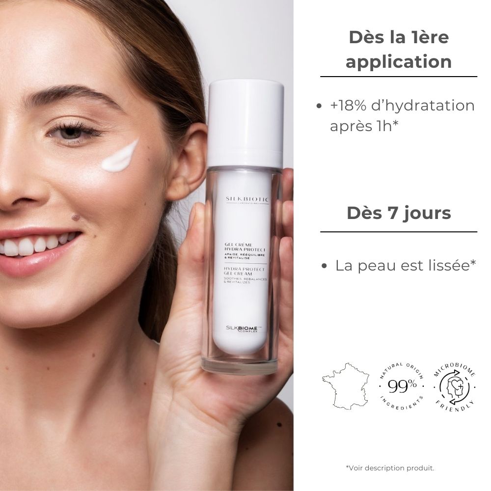 Hydra Protect Cream-Gel – Face – 50ml – SILKBIOTIC