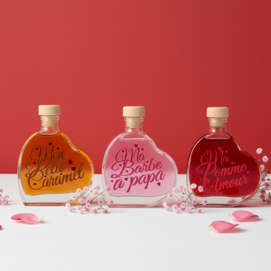 Gel de Massage Pomme d’Amour – Chauffant & Comestible