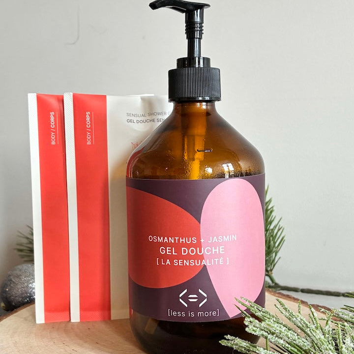 Chromessence Sensualité gel douche coffret prestige 500 ml [osmanthus + jasmin]