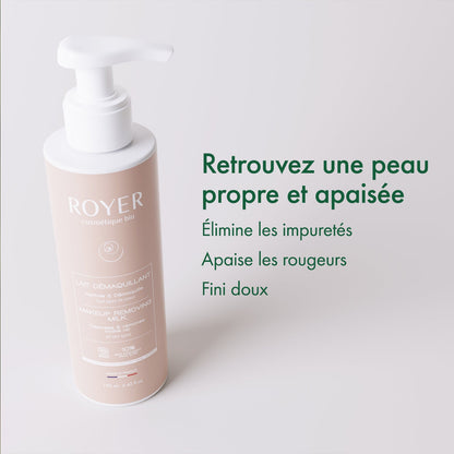 Lait démaquillant à la bave d'escargot