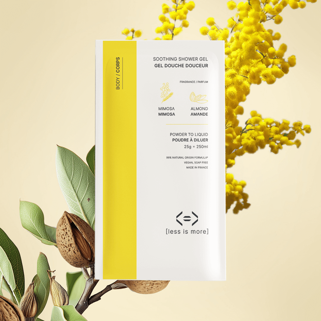 gel douche douceur [mimosa + amande]