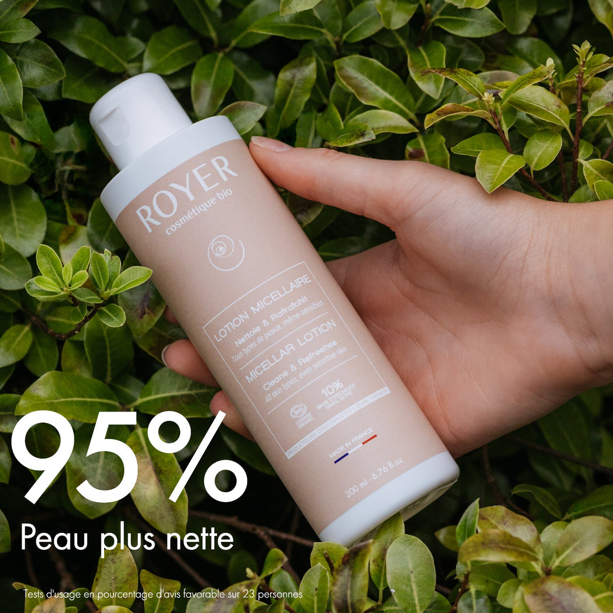 Organic snail slime micellar lotion