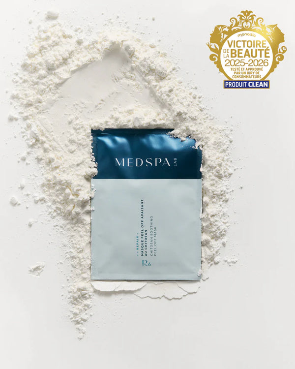 Masque peel-off apaisant au chitosan