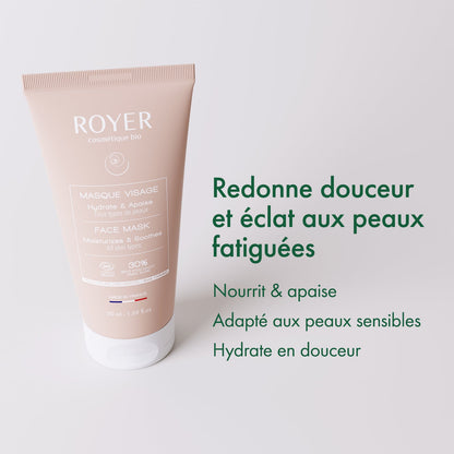 Masque visage à la bave d'escargot