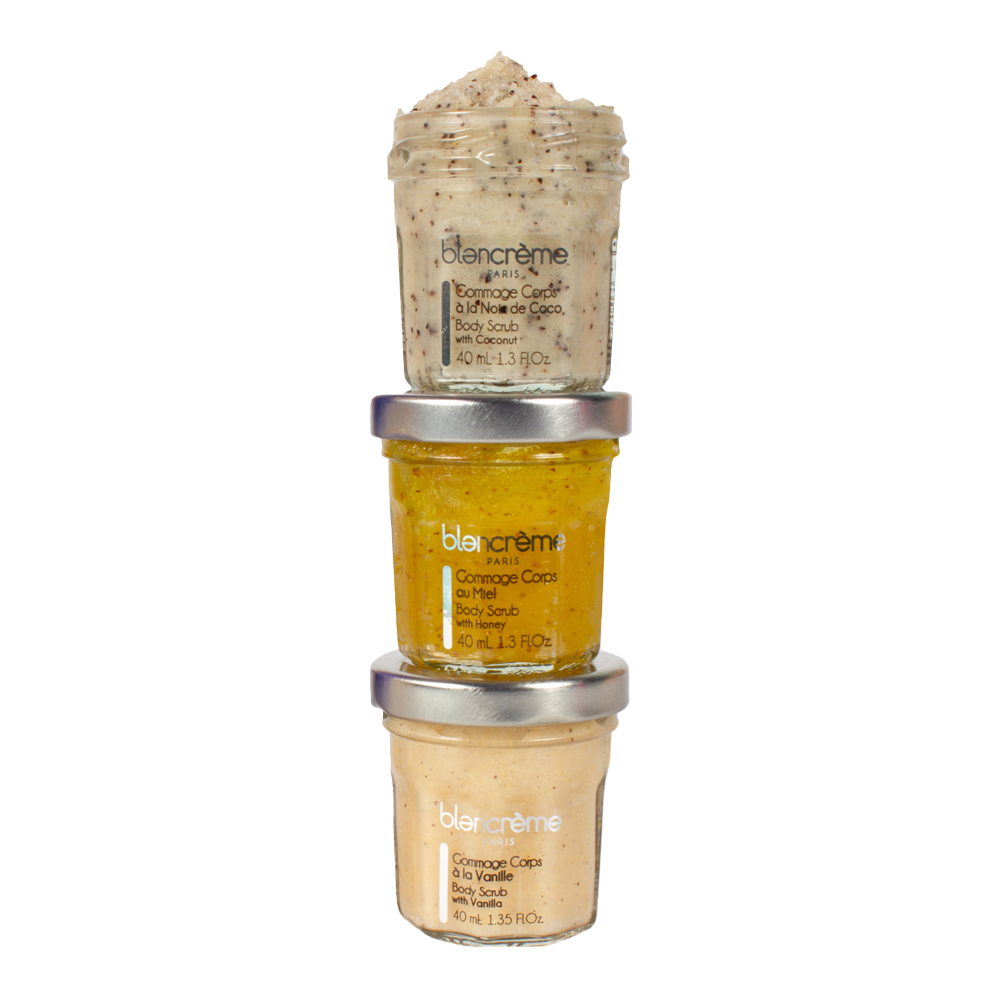 Trio of Gourmet Body Scrubs
