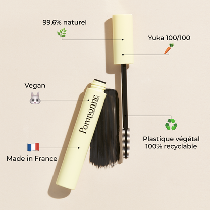 Mascara Noir • Mascara Naturel booster de cils