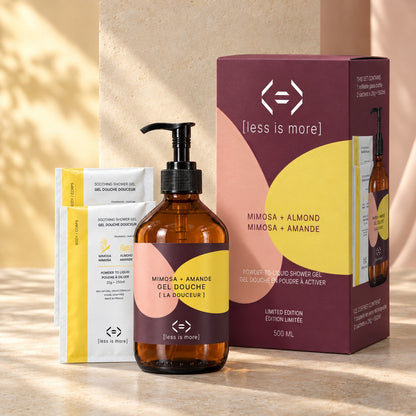 Chromessence Douceur gel douche coffret prestige 500 ml [mimosa + amande]