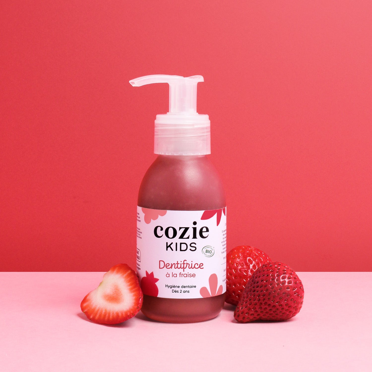 Children's strawberry toothpaste - 90ml