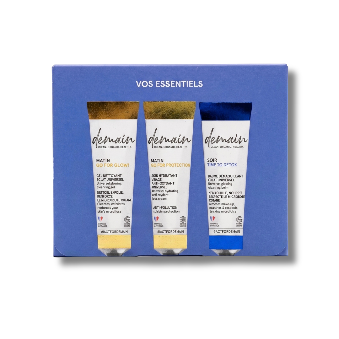 3 essentials in travel size