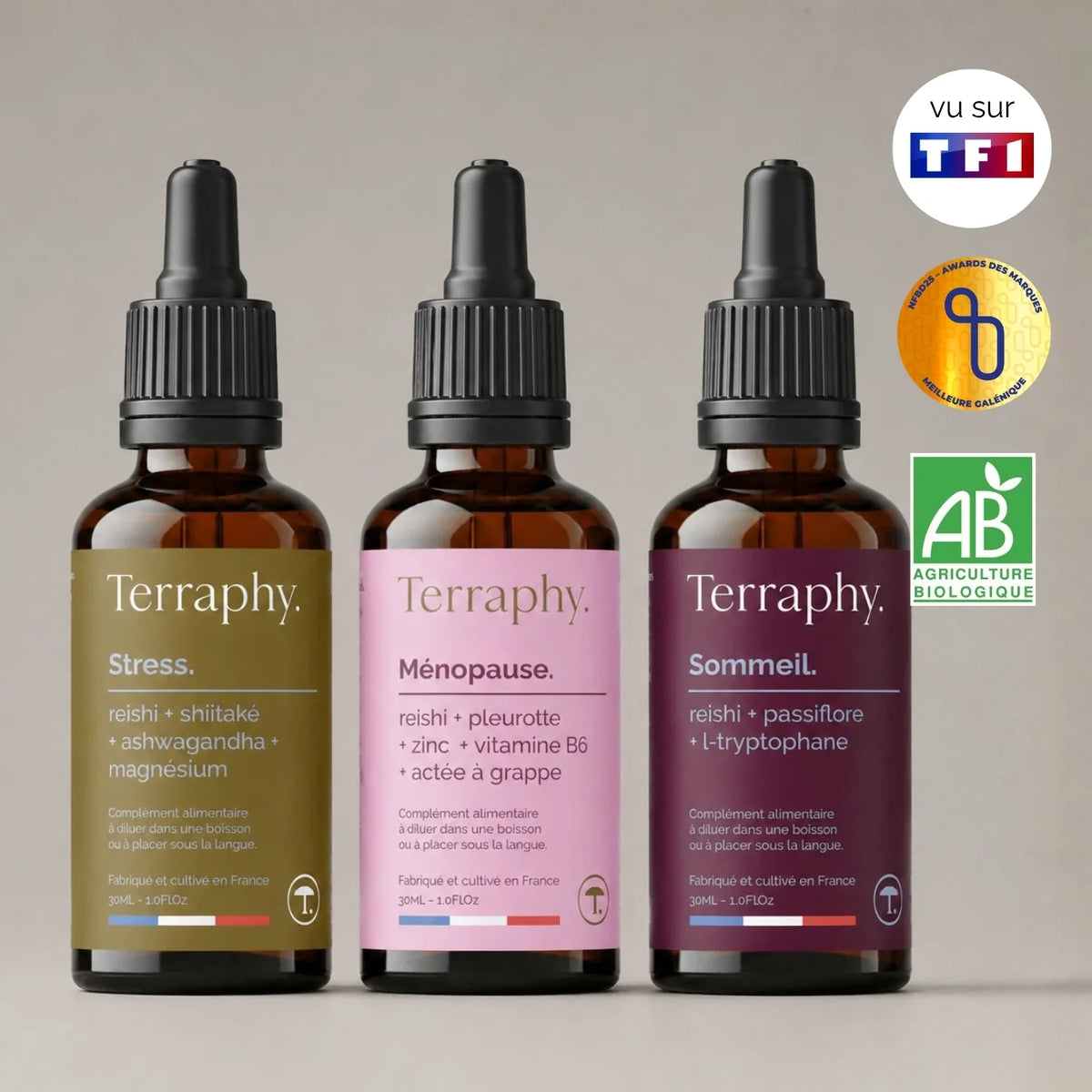 Menopause Pack. 3 vials