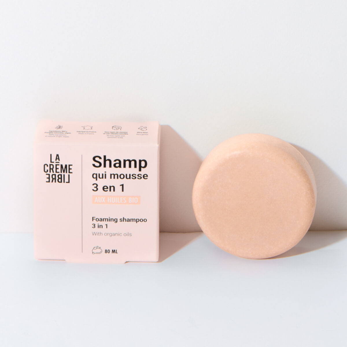Organic 3-in-1 Solid Shampoo