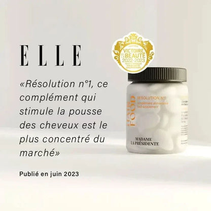 Compléments Alimentaires Cheveux - Résolution N°1 - 6 mois
