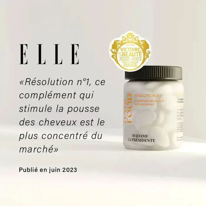 Compléments Alimentaires Cheveux - Résolution N°1 - 6 mois