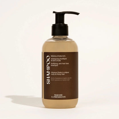 Anti-Hair Loss and Strengthening Shampoo for Coily to Kinky Hair - Resolution N°5
