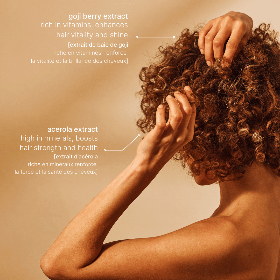 Shampoing vitalité [baie de goji + acérola]
