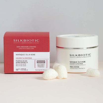 SILKBIOTIC Masque à la soie - Soin Longueurs et pointes - 200ml