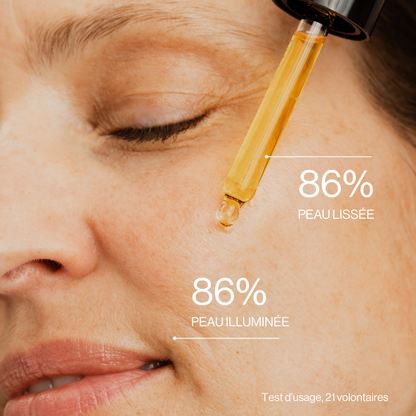 Plant-based retinol facial care oil