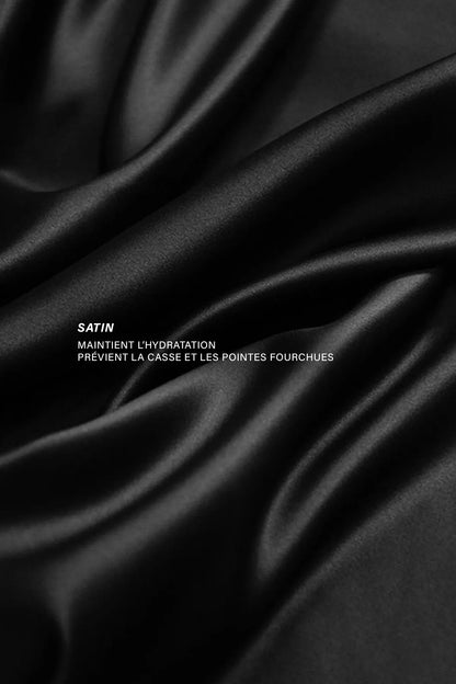 Serviette Cheveux Réversible Microfibre & Satin - Hair Towel