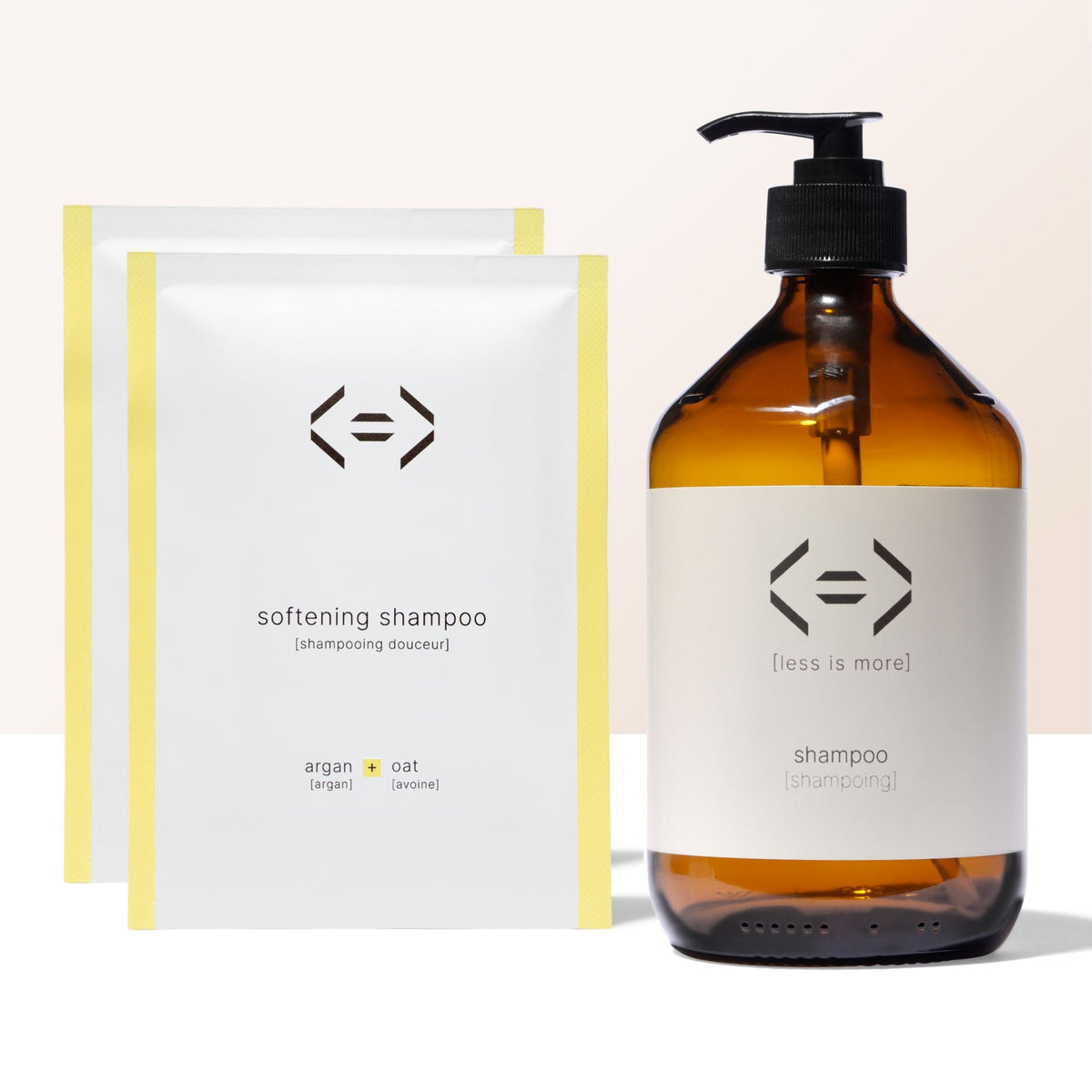 Prestige set - gentle shampoo 500 ml [argan + oat]