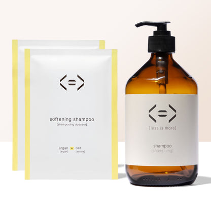 Prestige set - gentle shampoo 500 ml [argan + oat]