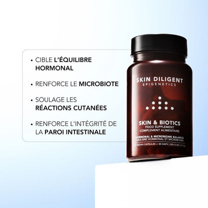 SKIN & BIOTICS for hormonal balance and gut health