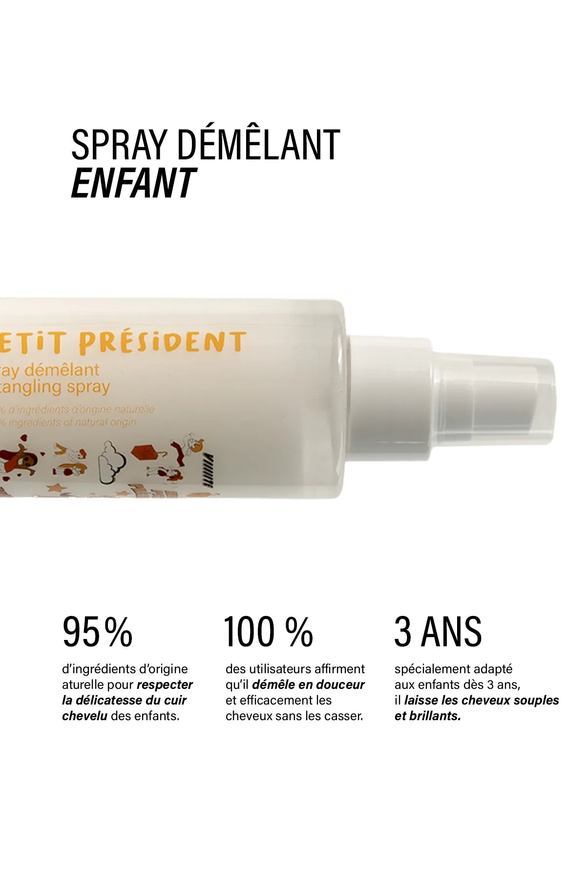 Kids' Detangling Spray - Petit Président