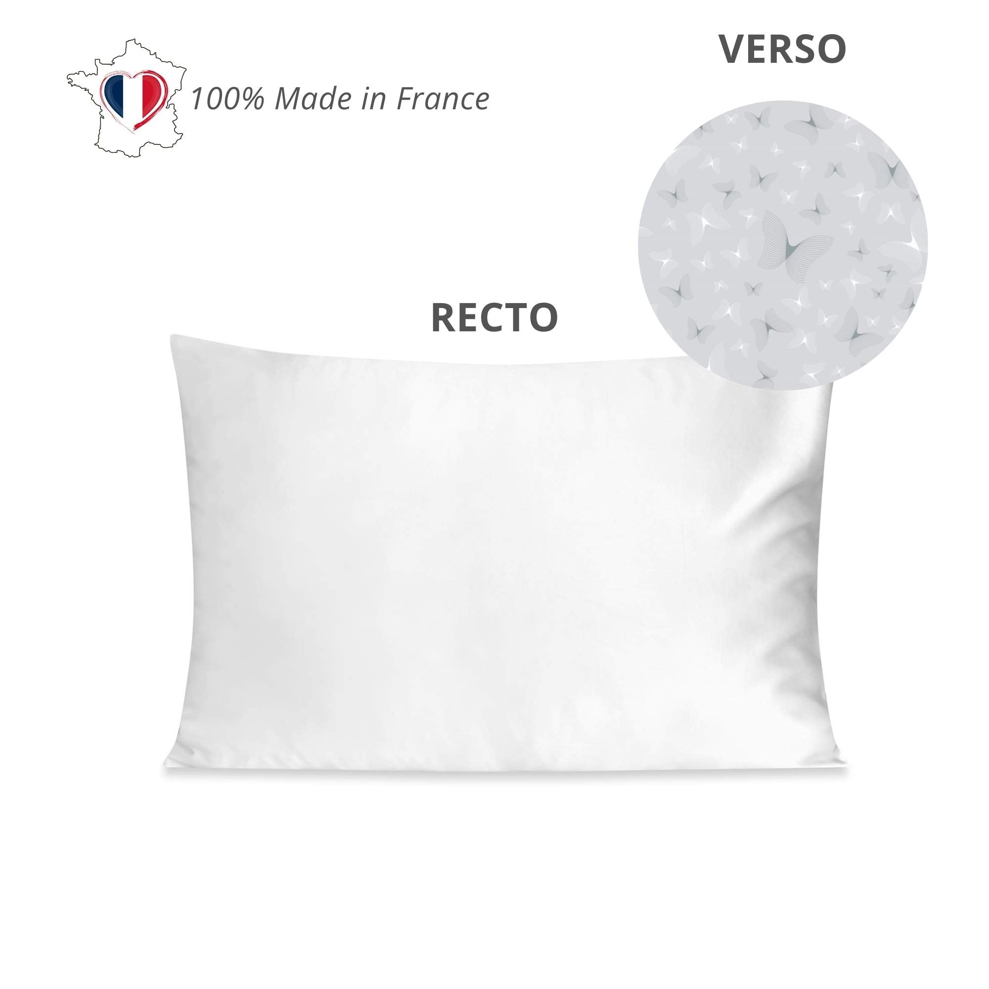 Silk Pillowcase – Made in France – [6A Grade Organic Silk] – SILKBIOTIC